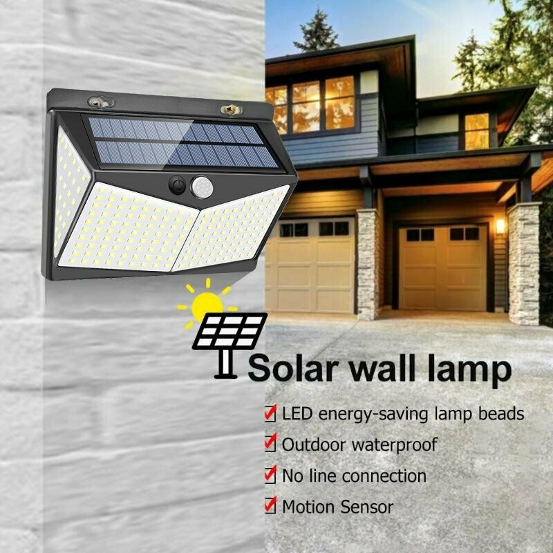 Ultra solardrevet bevegelsessensorlys | Luvikno