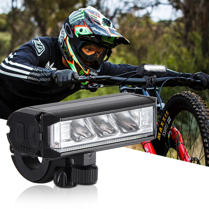 Super lyssterk LED frontlys til sykkel | Luvikno