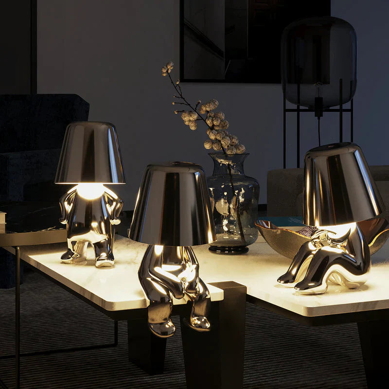 Lekende Dimmbar Bordlampe - LumoPals | Luvikno
