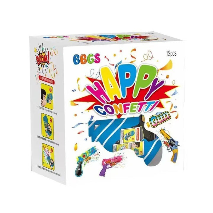 Luvikno | PartyPop Blaster - Sofortkonfetti - Portabel festmagiske!
