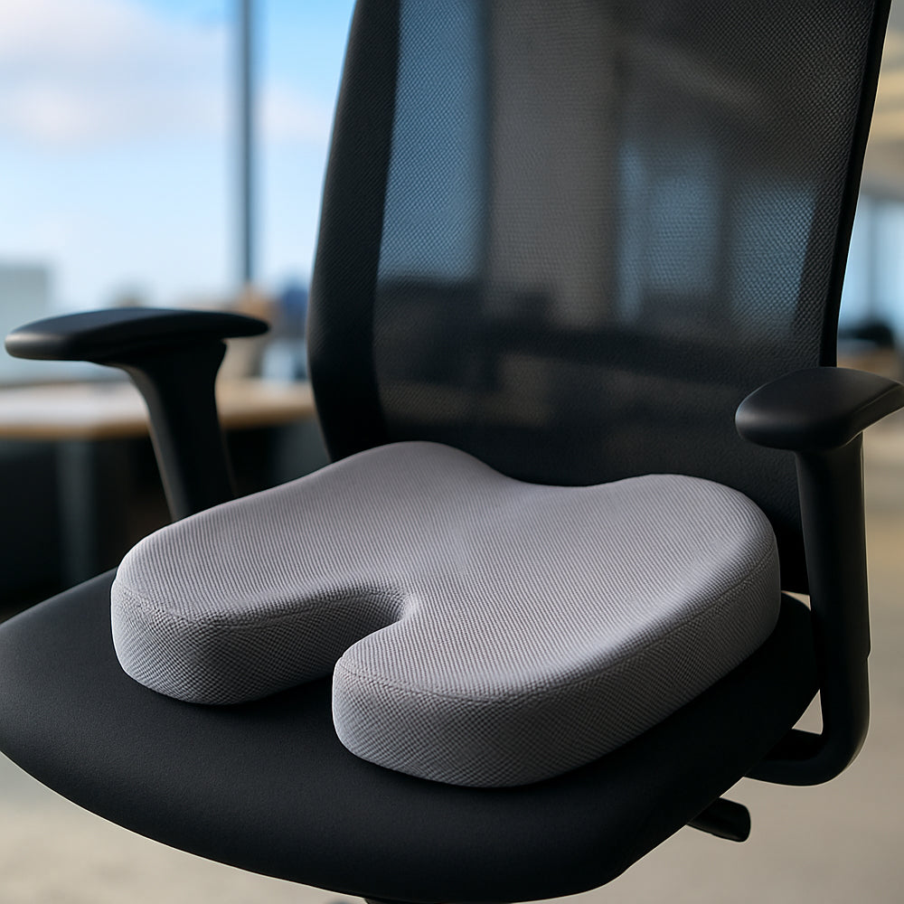 Ergonomisk Setepute laget av Minne Skum | Luvikno