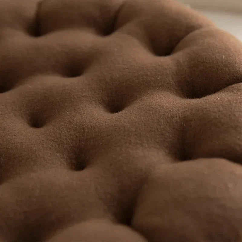 Sandwich Kjeks Sofa Putetrekk Rundt Bomull Vevd Design | Luvikno