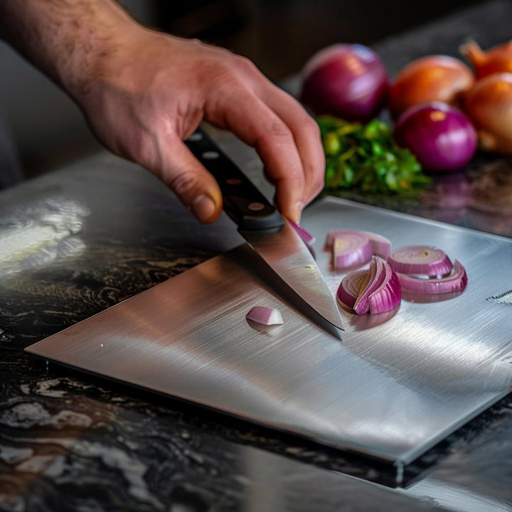 Luvikno | Sanislice Skjærebrett – Antibakteriell, Ikke-Porøs & Kniv-Vennlig Design