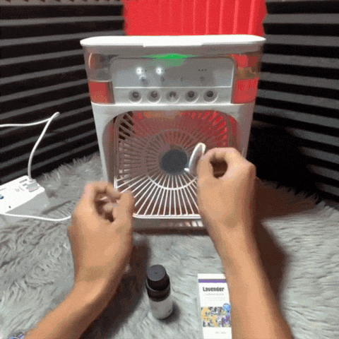 Mini Ice Mist Super Fan Portable | Luvikno