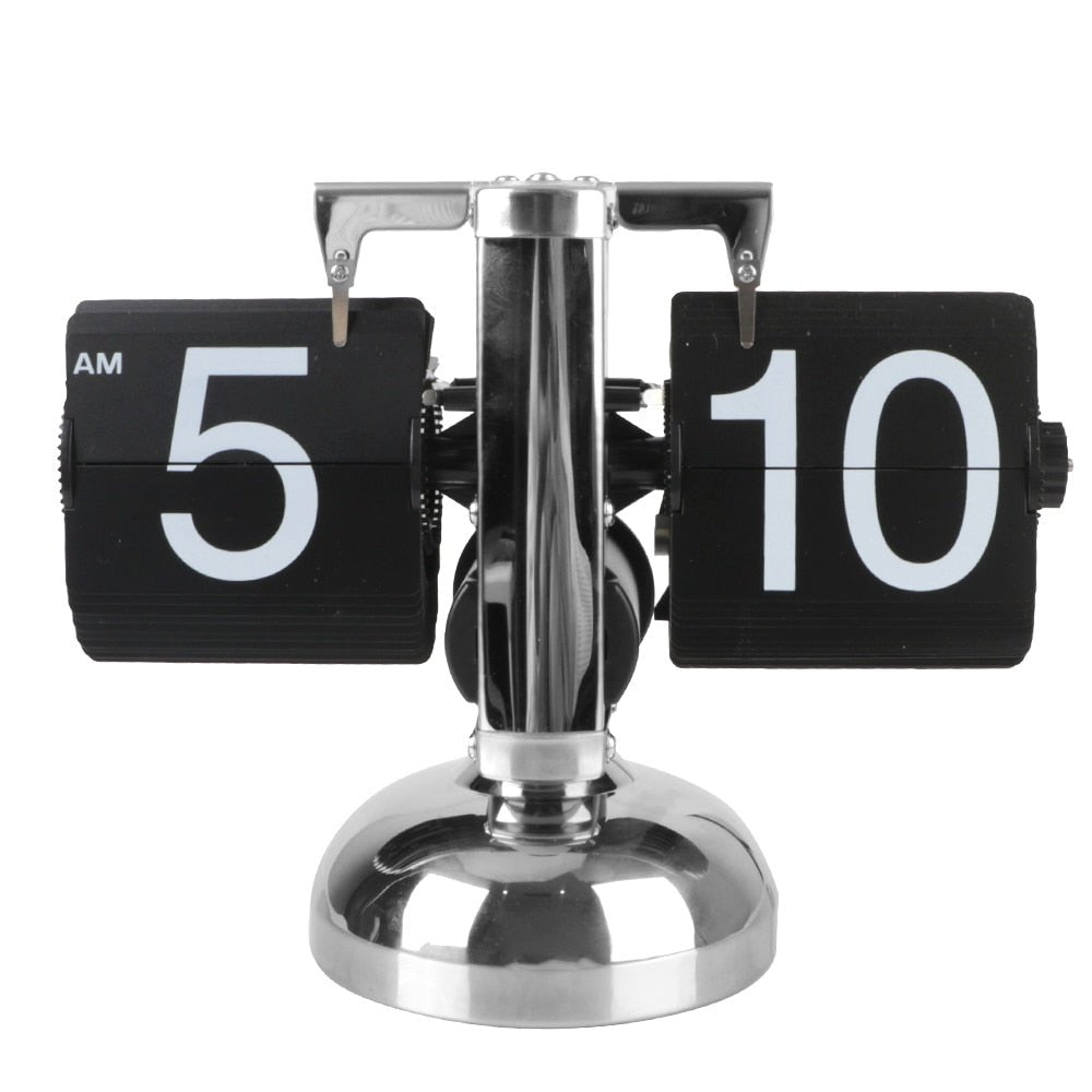 Retro Flip Clock with Automatic Turning Element | Luvikno