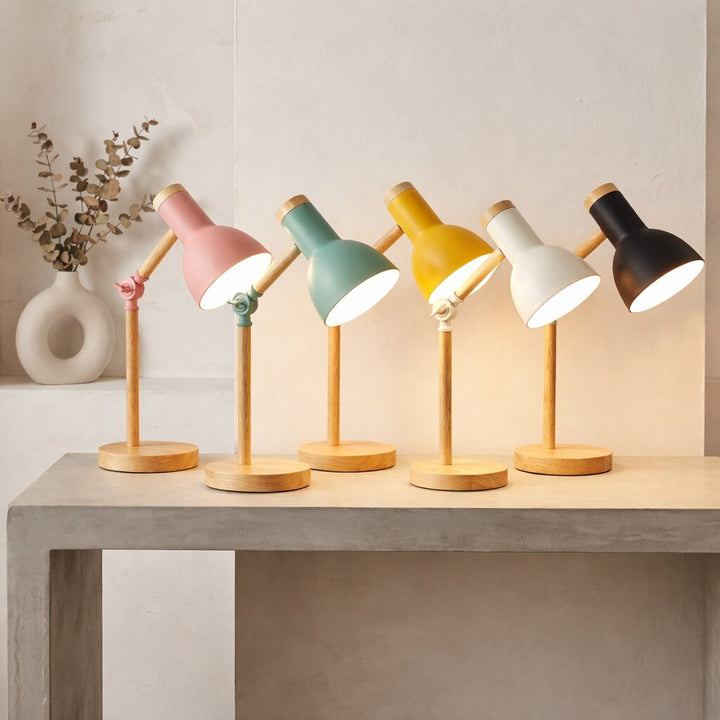 HoutLicht Skrivebordslampe for Skrivebord | Luvikno
