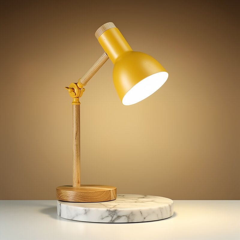 HoutLicht Skrivebordslampe for Skrivebord | Luvikno