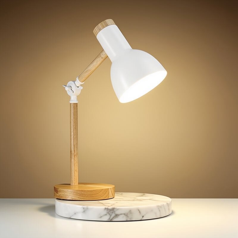 HoutLicht Skrivebordslampe for Skrivebord | Luvikno