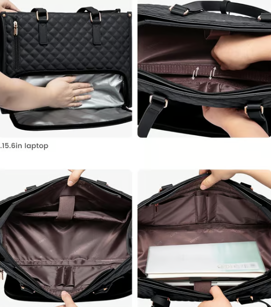 Isolert Laptop- og Lunsjpose | Luvikno