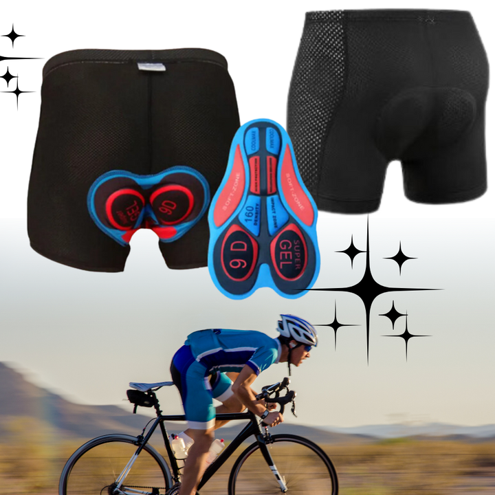 Korte sykkelshorts med integrert polstring, ultra komfortable og sømløse! Luvikno