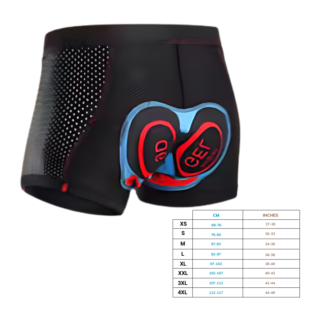 Korte sykkelshorts med integrert polstring, ultra komfortable og sømløse! Luvikno