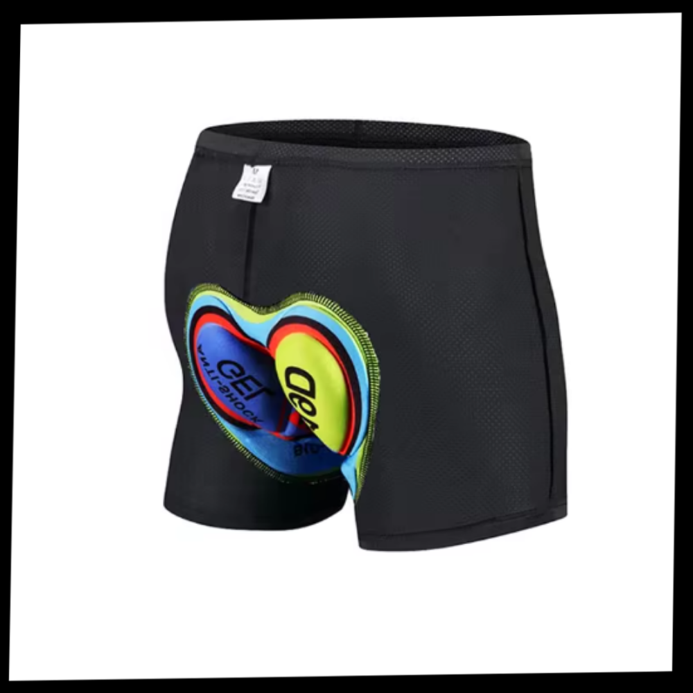 Korte sykkelshorts med integrert polstring, ultra komfortable og sømløse! Luvikno