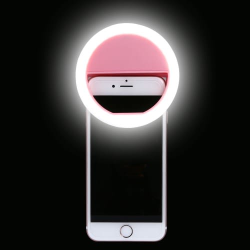 Bærbar Selfie Ring Lys - GlowSnap | Luvikno