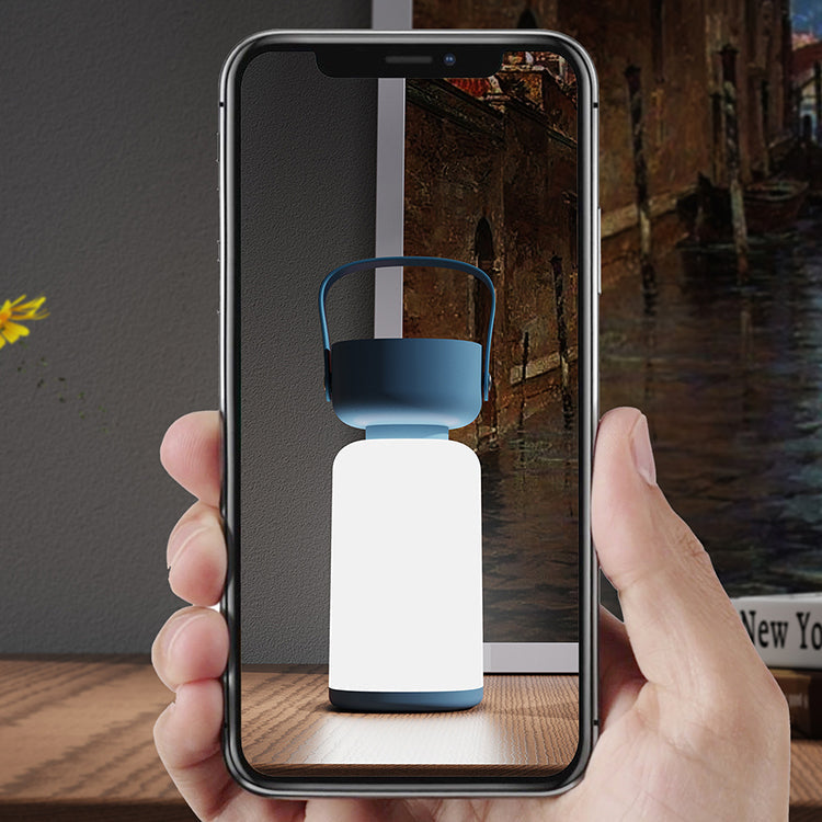 Luvikno | Amanti Vanntett bærbar LED bordlampe Moderne sylinderdesign