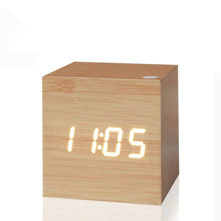 Luvikno | Cube Digital Bordklokke Moderne Interiørdekor