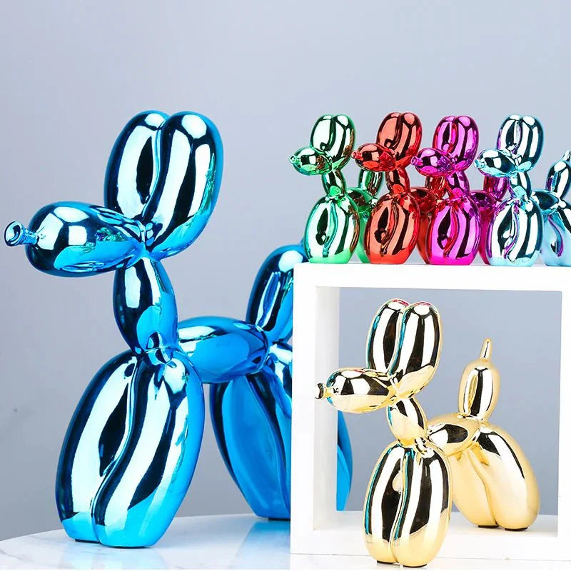 Skinnende Harpiks Ballonghund Stue Smykke Moderne Stil | Luvikno