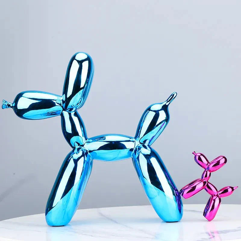 Skinnende Harpiks Ballonghund Stue Smykke Moderne Stil | Luvikno