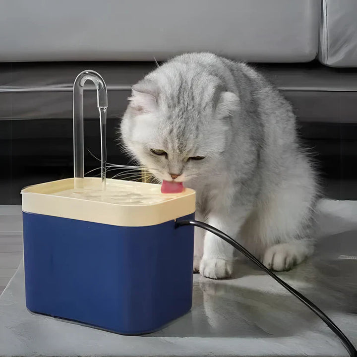 Stille Automatisk Vannfontene for Katter - PureFlow Luvikno