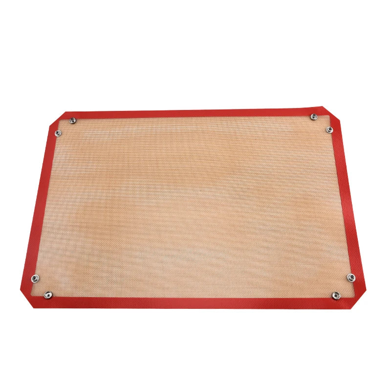 Silikon BakeMatte med Knapp Non-Stick Gjenbrukbar Varmeresistent Liner | Luvikno
