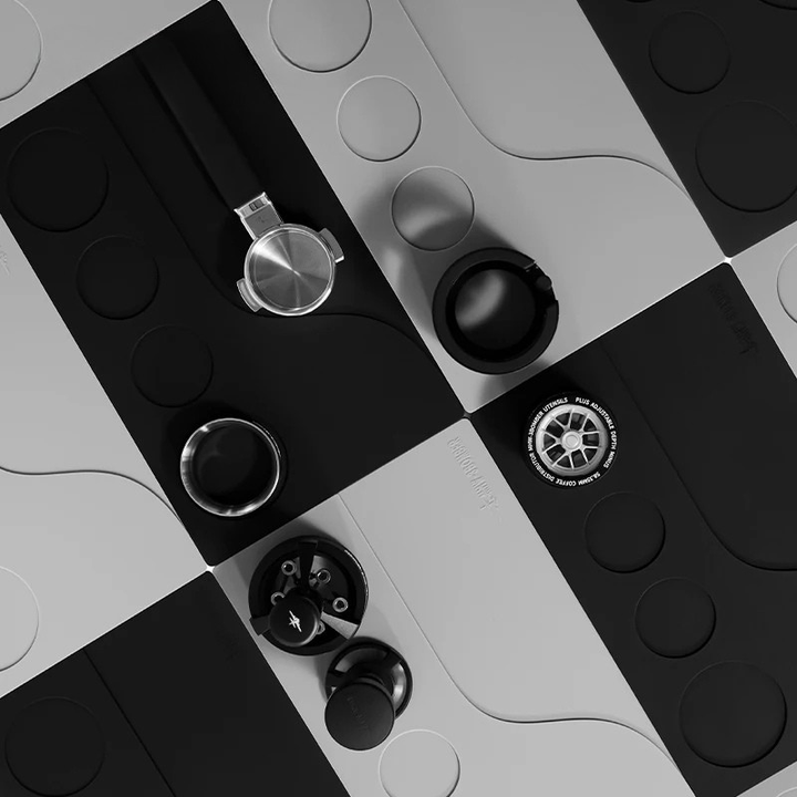 Silicone Espresso Tamping Mat Antiskli Barista Benkbeskyttelsestepp | Luvikno