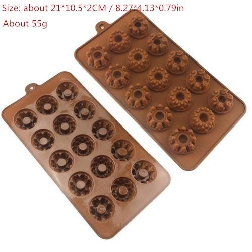 Silicone Mold Sjokolade Kake Bakeverktøy | Luvikno