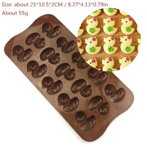 Silicone Mold Sjokolade Kake Bakeverktøy | Luvikno