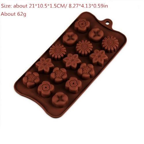 Silicone Mold Sjokolade Kake Bakeverktøy | Luvikno