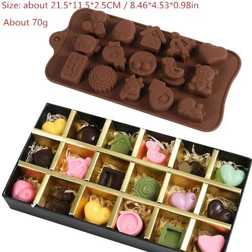 Silicone Mold Sjokolade Kake Bakeverktøy | Luvikno