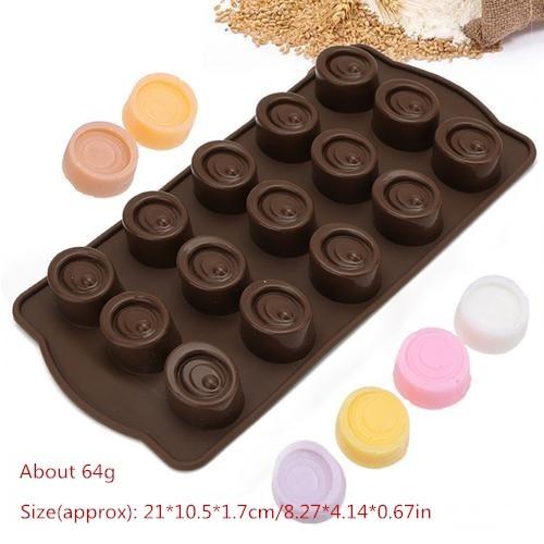 Silicone Mold Sjokolade Kake Bakeverktøy | Luvikno