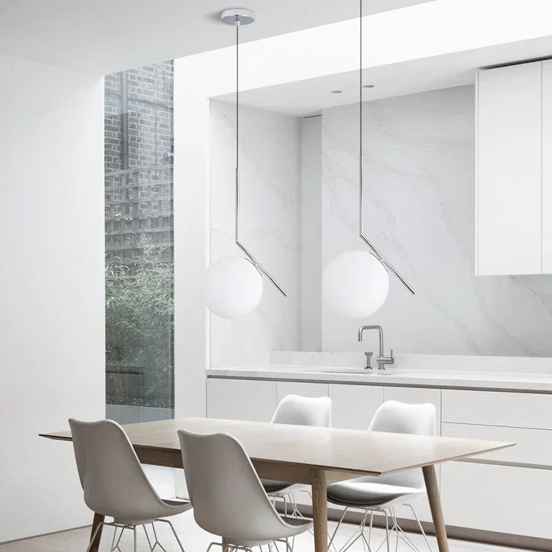 Nordic Glass Pendant Lamps | Luvikno
