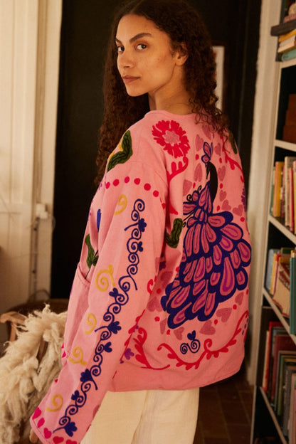 Luvik | Kukallinen painatus taskupaita