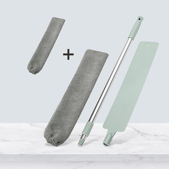 Luvikno | Multifunksjonell justerbar mikrofiber støvbørste Gap Mopp👍