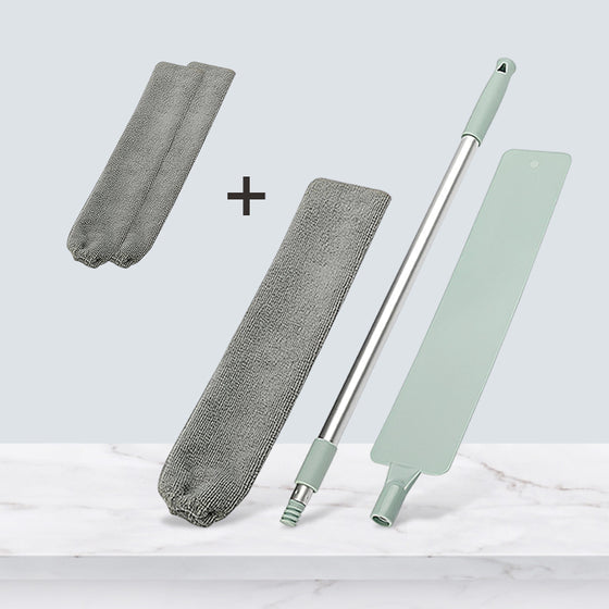 Luvikno | Multifunksjonell justerbar mikrofiber støvbørste Gap Mopp👍