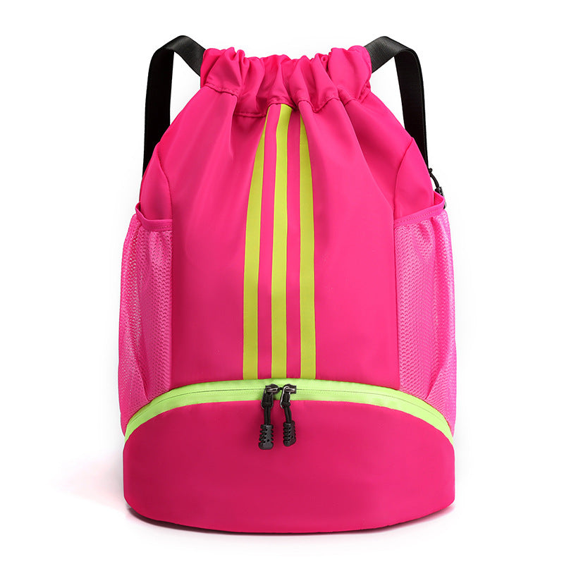 Sport bag laget av nylon med trekkord | Luvikno
