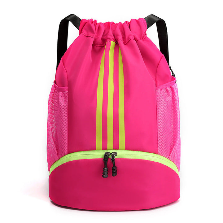 Sport bag laget av nylon med trekkord | Luvikno