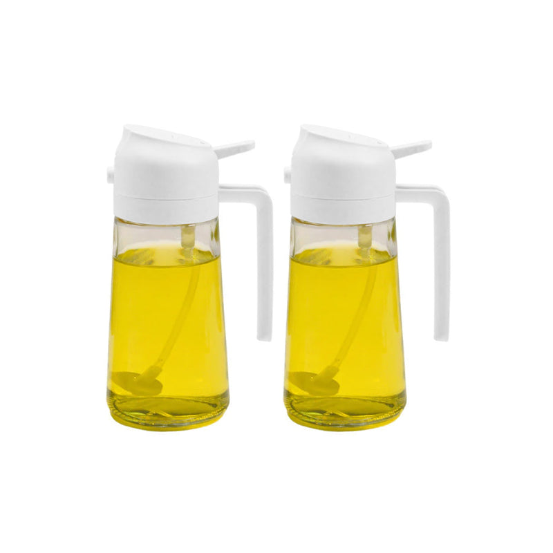 2 i 1 glass olje sprayeren og dispenseren | Luvikno