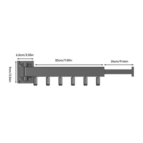 Aluminiumlegering Foldsirkelkrok Tørkestativ | Luvikno