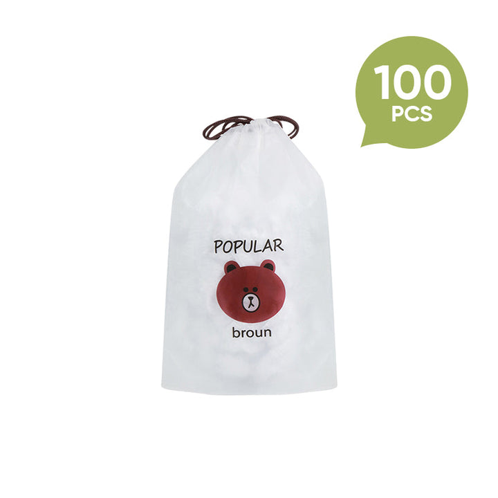 Engangs plastfolie dekning (100 STK/ 1 SET) | Luvikno