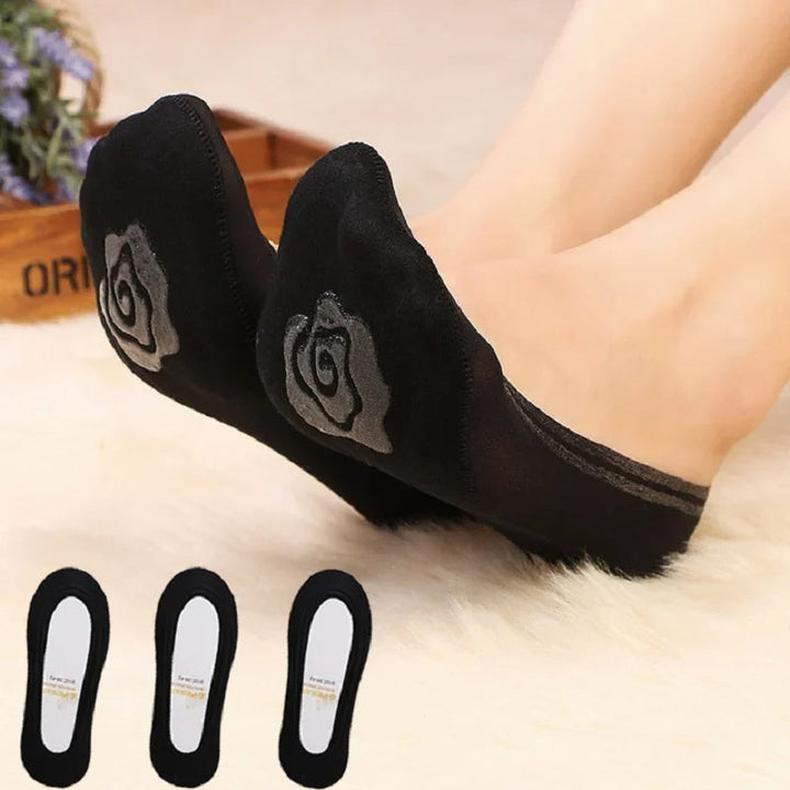 Luvikno | Non-slip usynlig støvlesokker