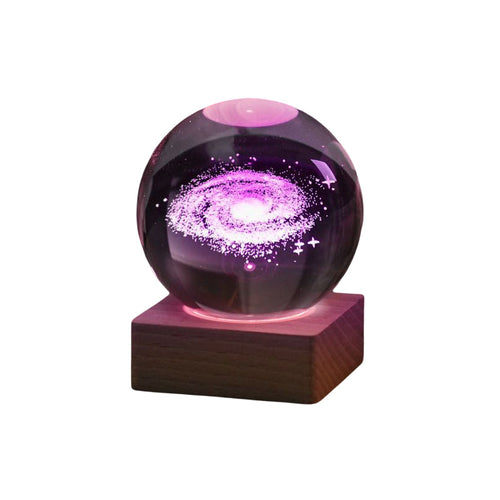 Nattlys Crystal ball 3D Galaxy | luvikno