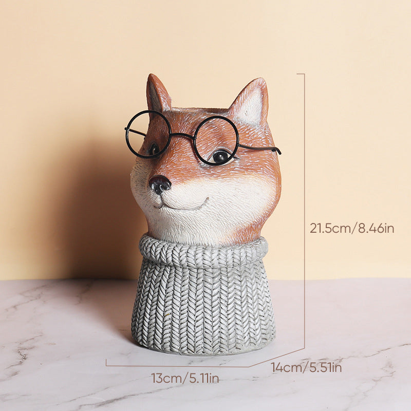 Resin Animal Flower Pot | Luvikno