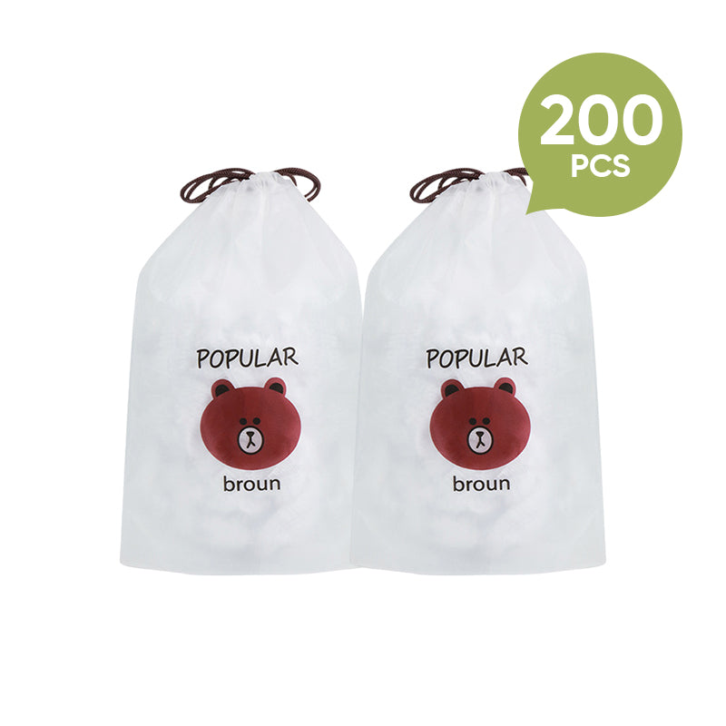 Engangs plastfolie dekning (100 STK/ 1 SET) | Luvikno