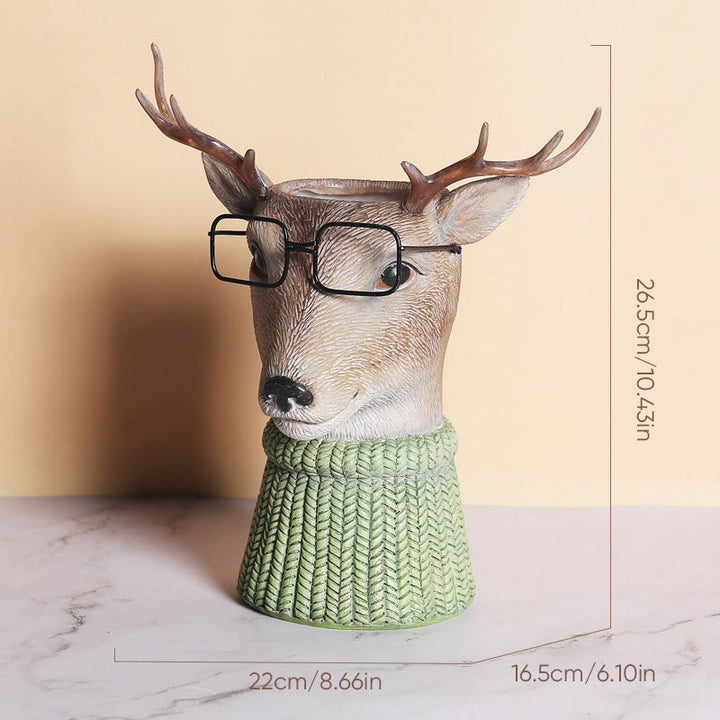 Resin Animal Flower Pot | Luvikno
