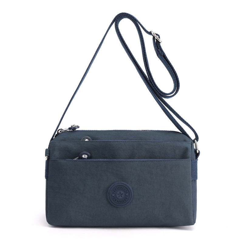 Kvinnenes Casual Multi-lags Fashionable Enkel Skulderveske Laget av Nylon | Luvikno