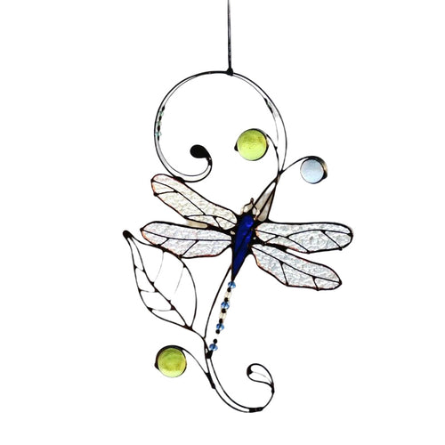 Flekkete Monarch Butterfly Glass Window Decor | Luvikno