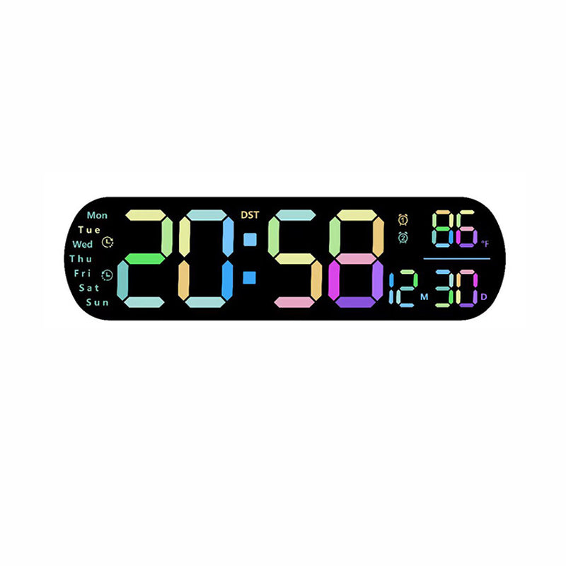 Multi Functional LED Display Clock | Luvikno