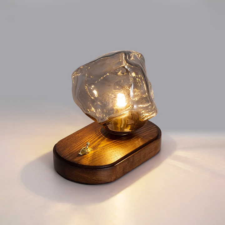 Luvikno | GlowCraft Bordlampe - Elegant trådløs bordlampe med bevegelsessensor