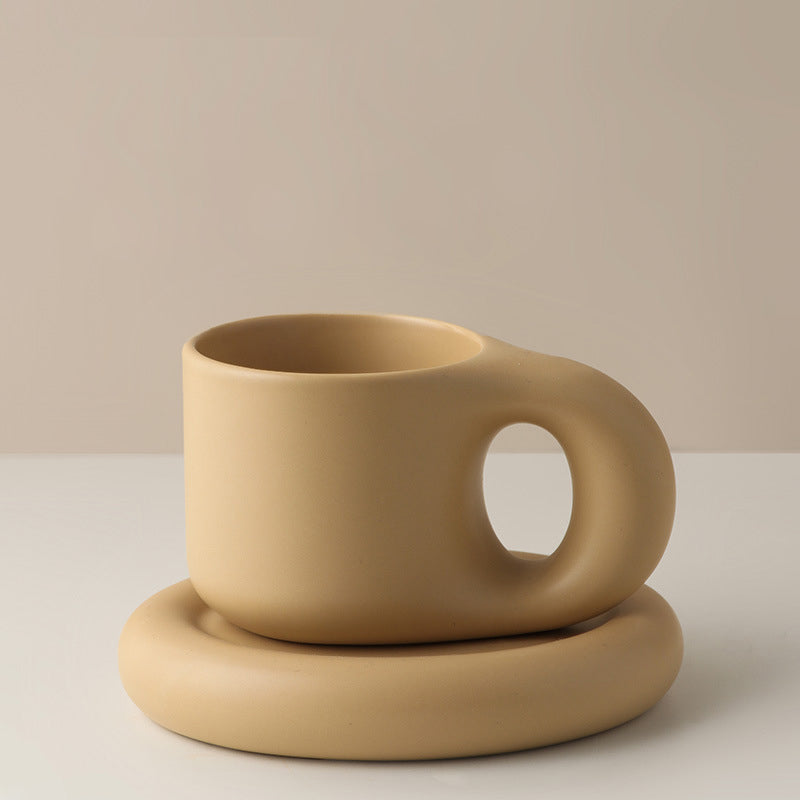 Nordic Minimalist Søt Fet Kopp | Luvikno