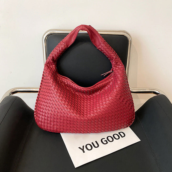 Elegant vevd bag for kvinner | Luvikno