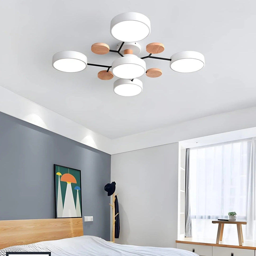 LED Moderne Taklampe Luvikno